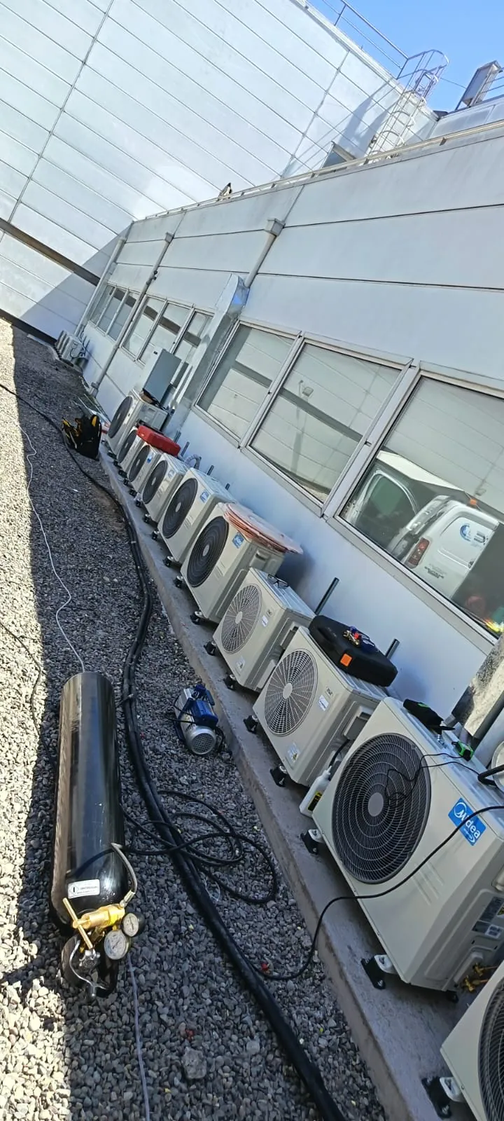 Instalación de equipos de climatización SERMEC